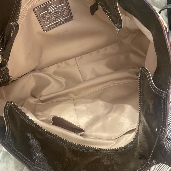 Coach Multicolor Chain Strap Tote - Picture 3 of 3